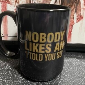 Walking Dead Negan Season 10 Quote Nobody Likes an I Told You So 18oz Mug